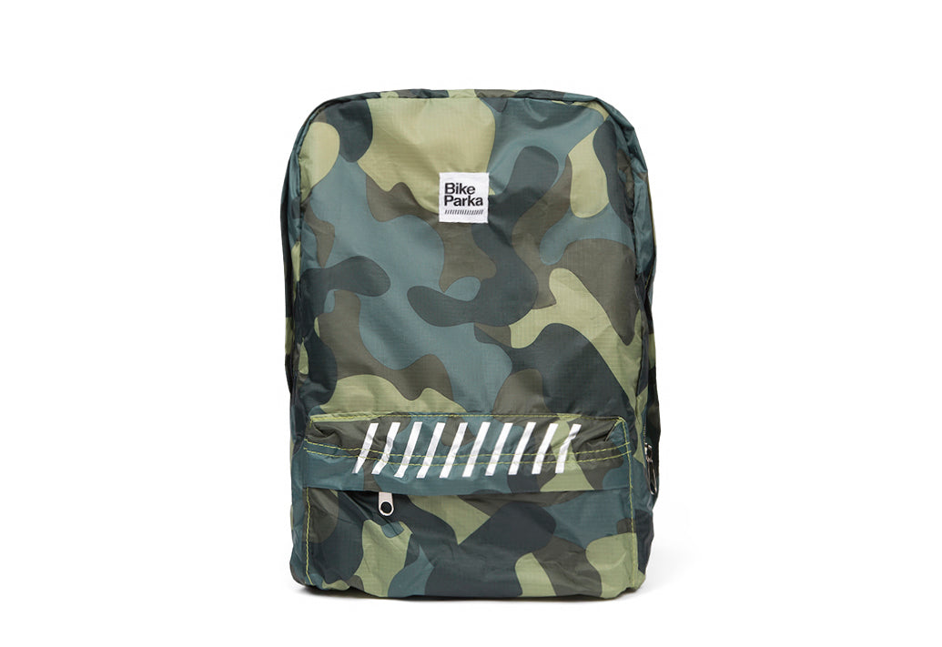 BikeParka ripstop packable backpack - camo colour