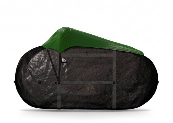 BikeParka RoughSac hood - rain cover for bike bag